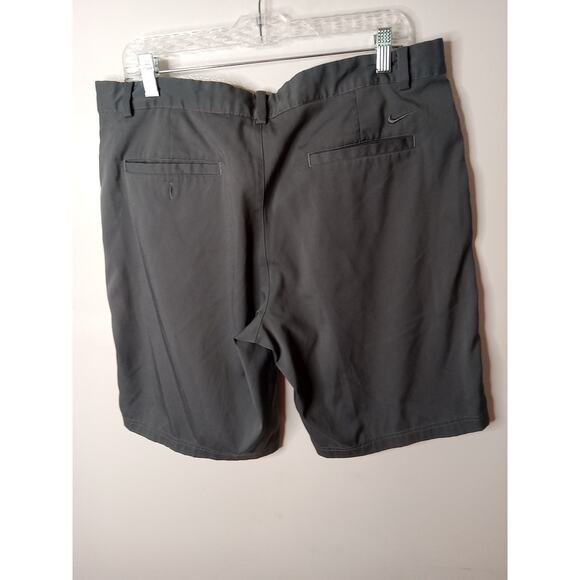Nike Shorts Mens 36 Dri Fit Gray Stretch Mid Rise Athletic Golf - Picture 6 of 7